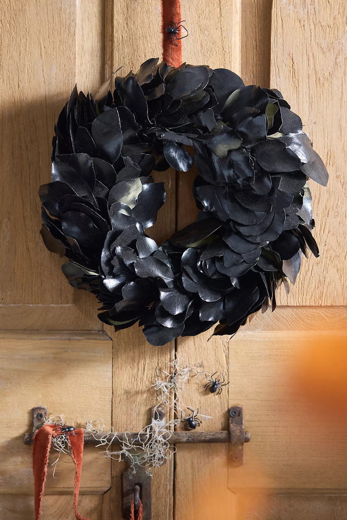Dried Black Eucalyptus Wreath | Terrain