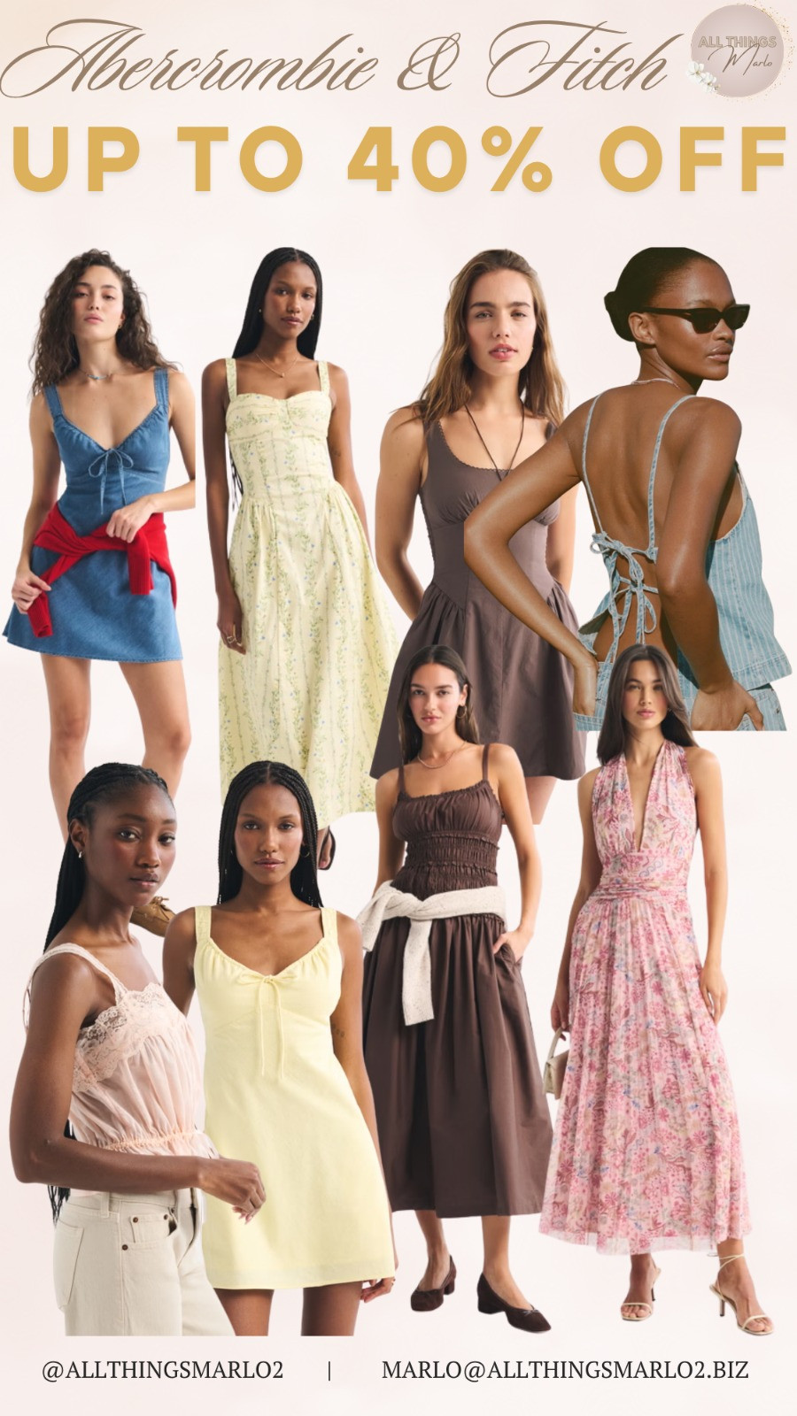 Abercrombie & Fitch up to 40% off 

 