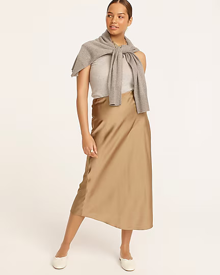 Gwyneth slip skirt | J. Crew US