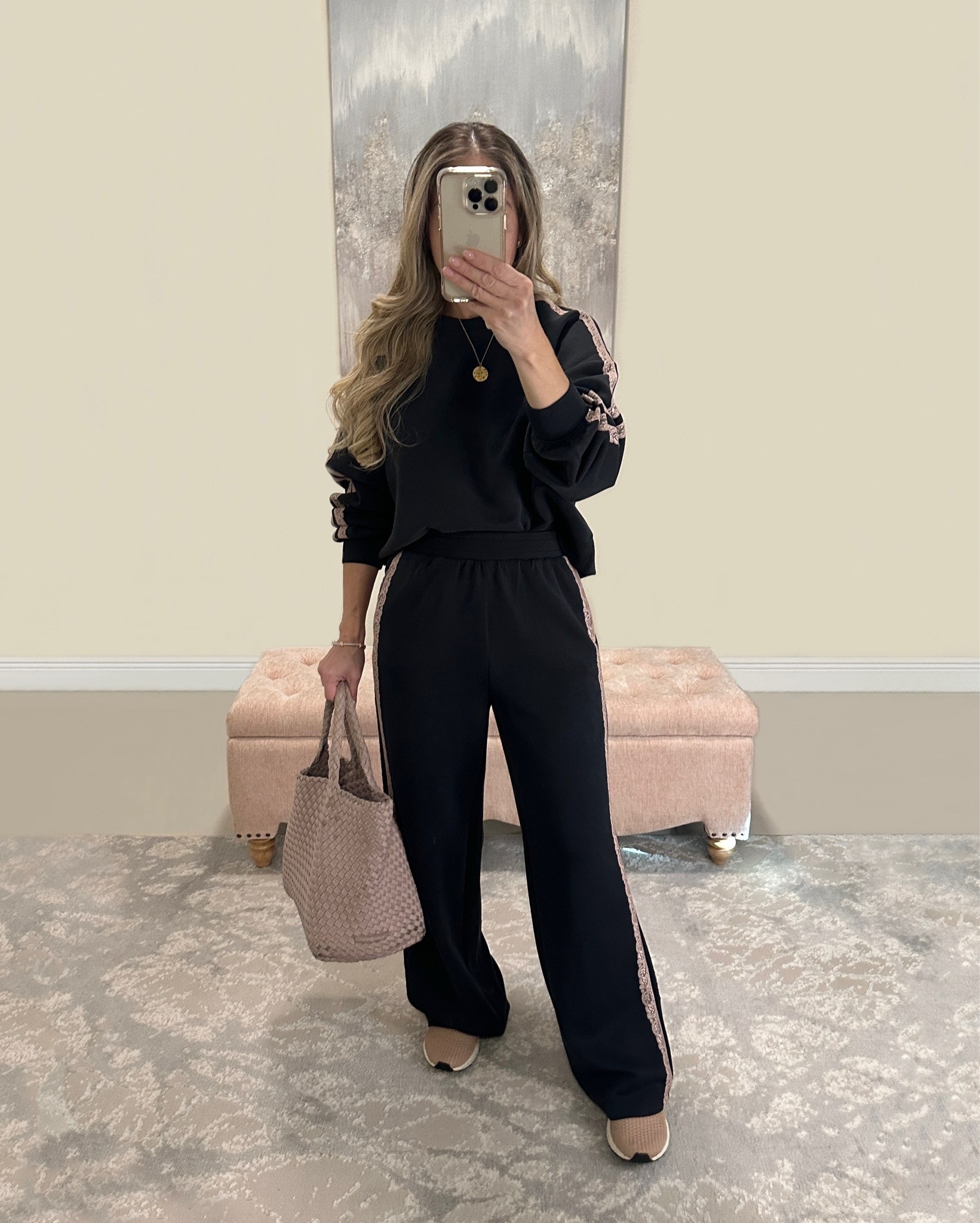 Easy Outfit. Comfy outfit. Travel Outfit. Matching set. Pant set. Navy outfit. Sale alert. Target outfit. Affordable fashion finds 💫

#LTKCyberWeek #LTKSaleAlert #LTKOver40