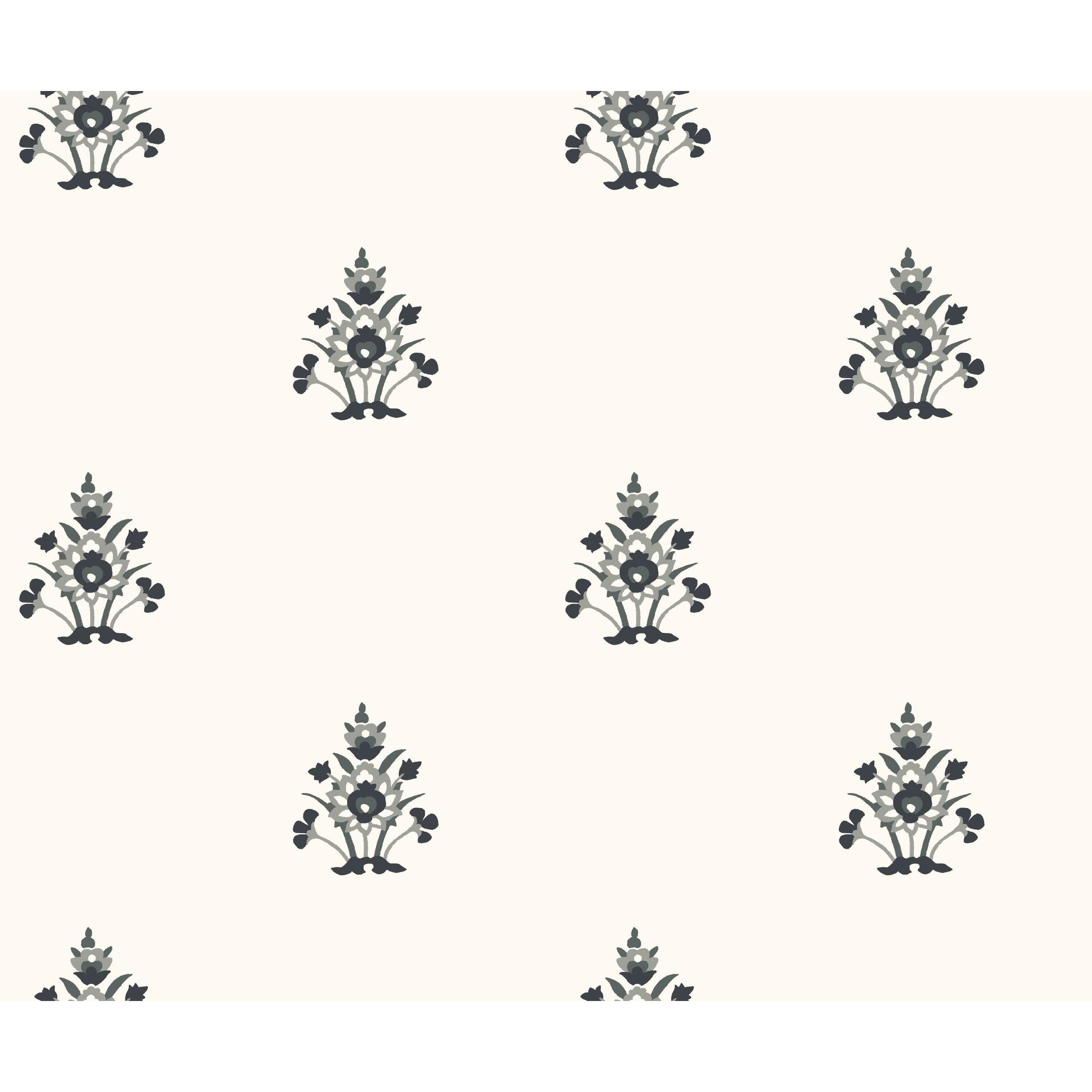 Better Homes & Gardens Peel & Stick Wallpaper, Jacobean Bloom, Black and White | Walmart (US)