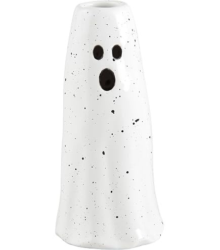 Mud Pie Ghost Vases, Medium, 4 3/4" x 2 1/2" Dia : Amazon.ca: Home | Amazon (CA)