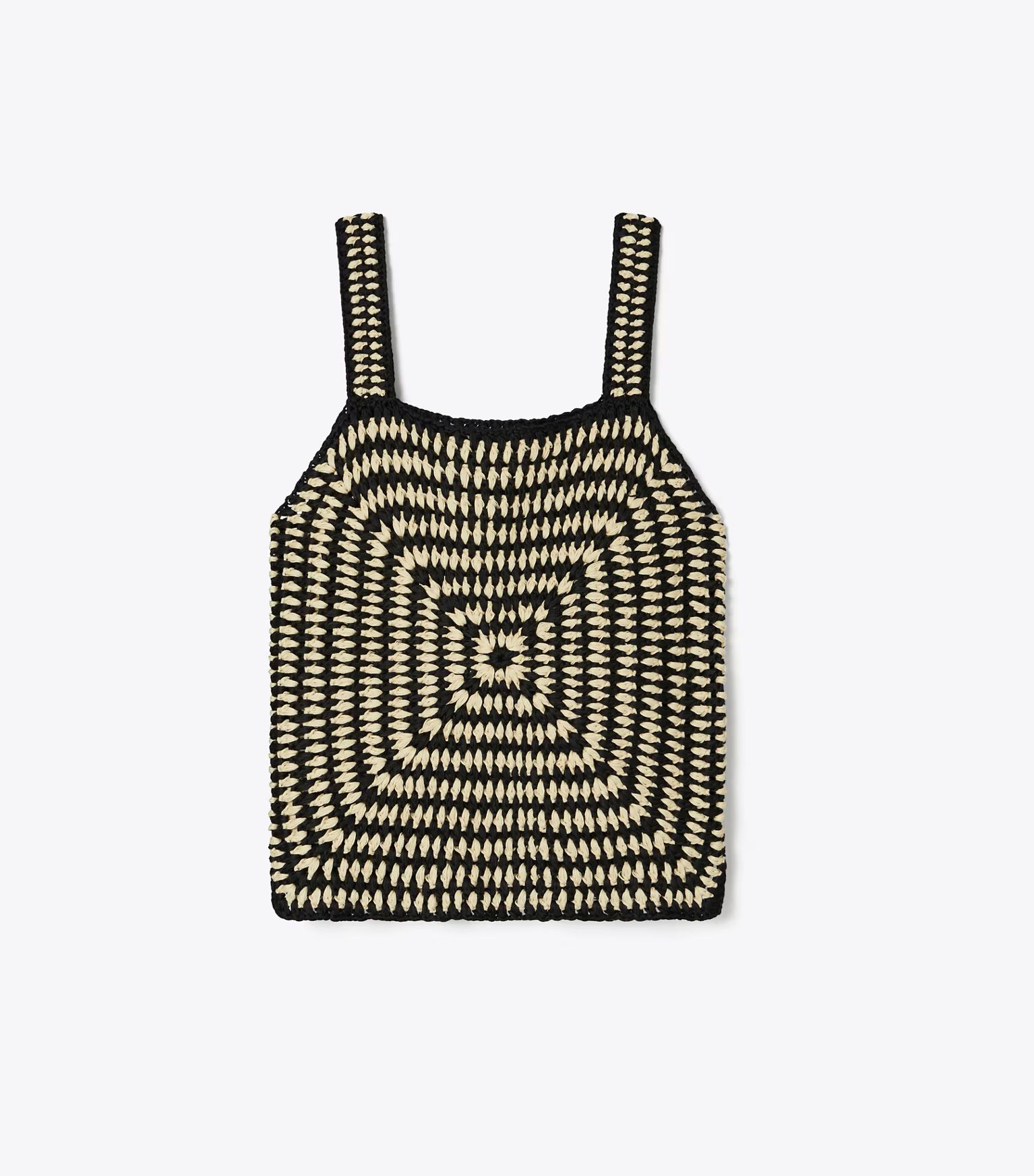 COTTON CROCHET TANK TOP | Tory Burch (US)