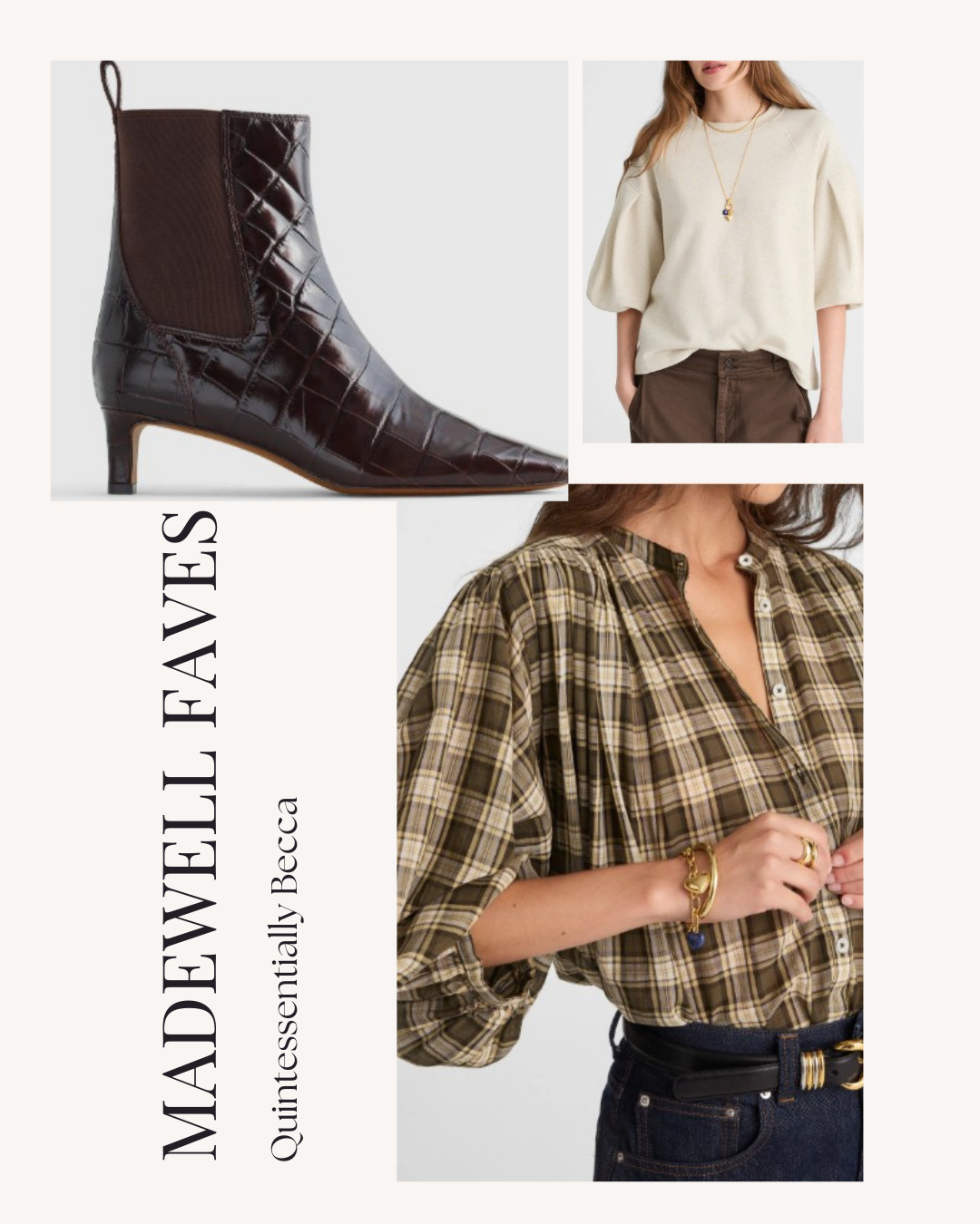 Madewell’s fall edit really nails that effortless, elevated vibe — perfect for building a capsule wardrobe that feels both timeless and fresh. I'm loving soooo many pieces from them. 🍂  

 #LTKxMadewell #LTKSeasonal #LTKStyleTip