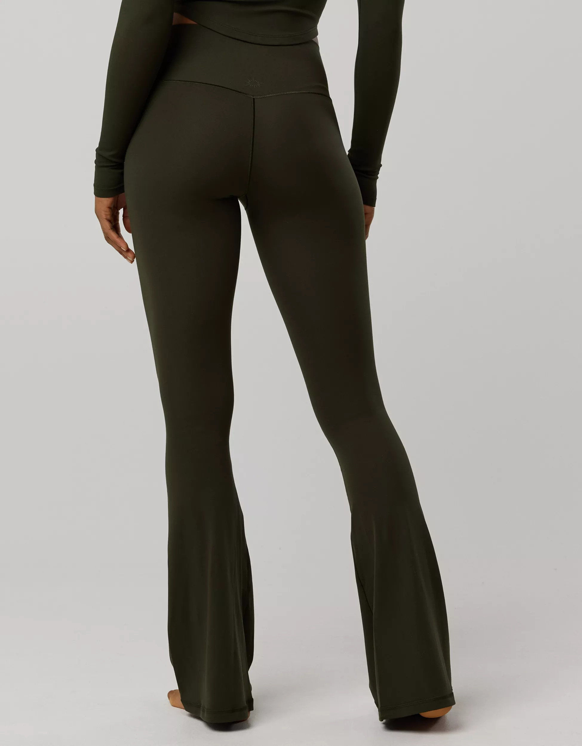 OFFLINE By Aerie Real Me High Waisted Crossover Flare Legging | Aerie