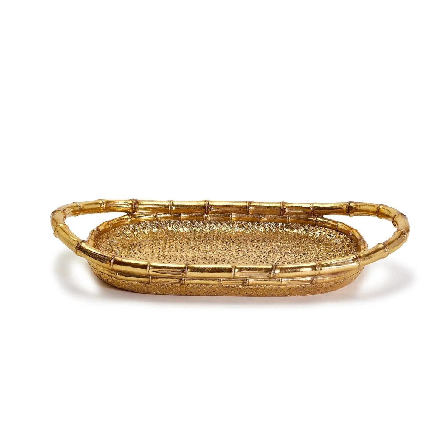 Golden Bamboo All-Purpose Tray | Burke Decor