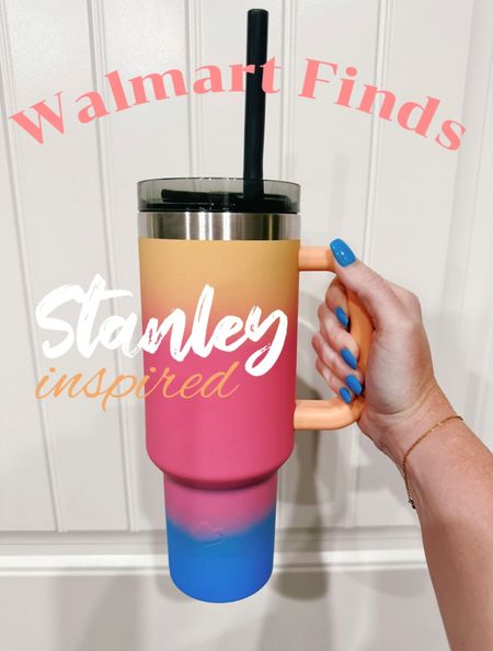 Check out this beautiful Ombré Tumbler I picked up from Walmart. The tumbler is 40 ounces and has the handle just like your favorite Stanley Tumbler! The best part? It’s under $15! Follow me for more affordable finds — you can find the link to this tumbler on my LTK. You may even be able to pick it up in store today! #walmartfinds 
Walmart Deals

#LTKunder50 #LTKFind #LTKhome