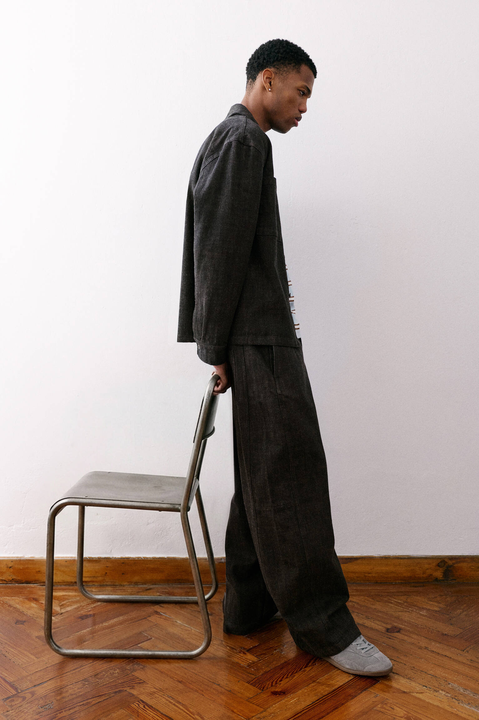 Pantalon droit coutures - pull&bear | PULL and BEAR FR