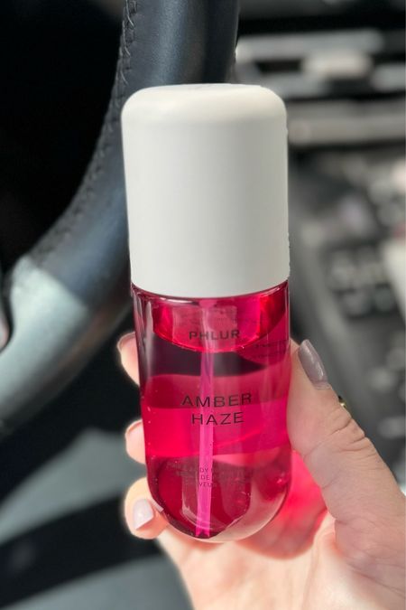 The amber haze Phlur body and hair mist is somewhat similar to Baccarat Rouge 540, but lighter and a bit sweeter

#LTKfindsunder50 #LTKbeauty