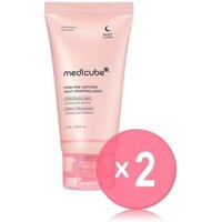 medicube - PDRN Pink Caffeine Night Wrapping Mask 2pcs Bundle Set 75ml x 2 pcs | YesStyle.com