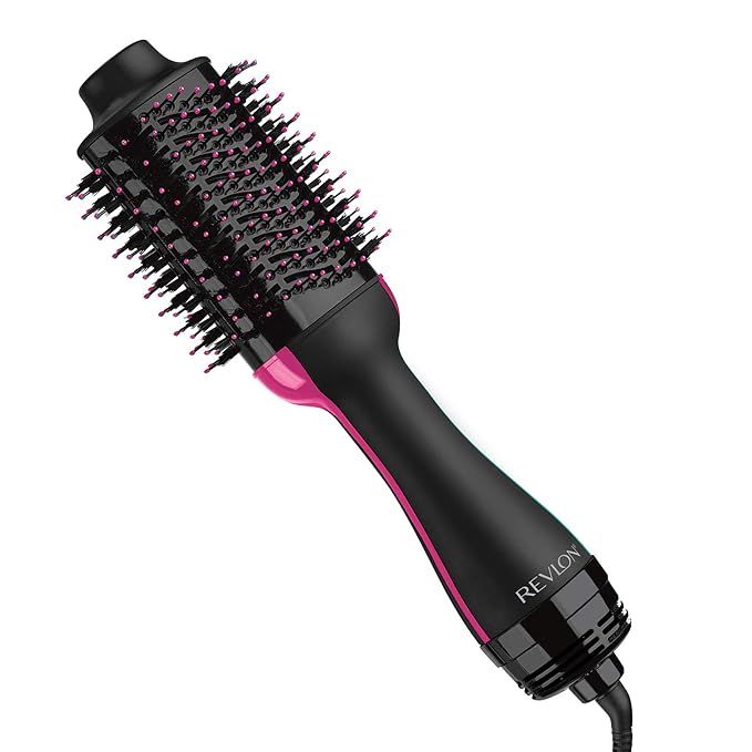 Revlon One-Step Hair Dryer And Volumizer Hot Air Brush, Black | Amazon (US)