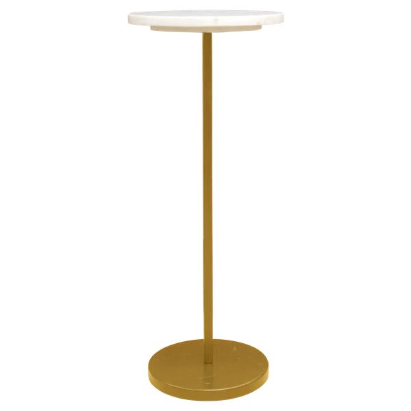 Crystale 26.2'' Tall Pedestal End Table Set | Wayfair North America