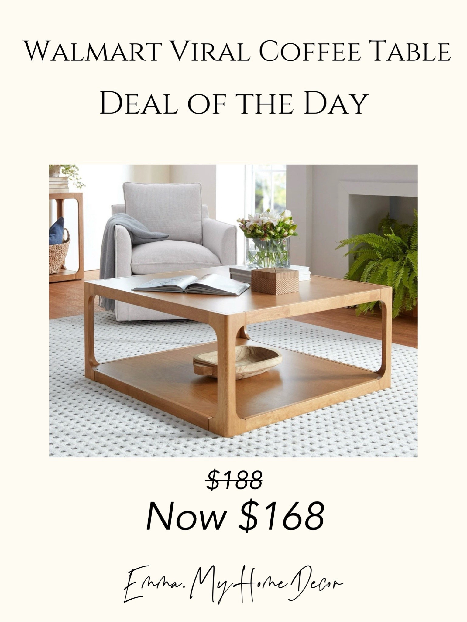Big Summer Sale this viral coffee table is on sale for only $168 and it's free shipping and return! Runnn Edie the deal ends.


网红咖啡桌 coffee table

#LTKHome #LTKSaleAlert #LTKFindsUnder100
