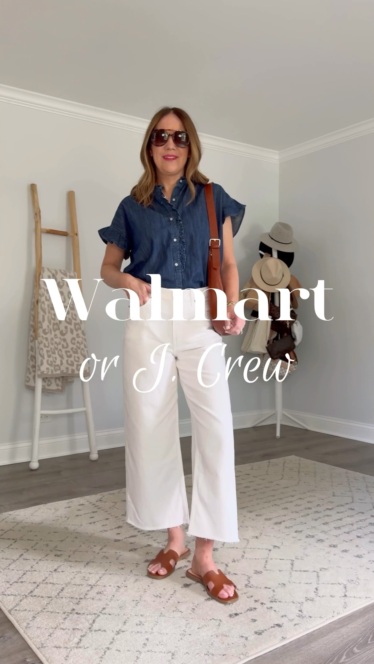 Walmart or J. Crew?!


For reference, I’m 5’7” and  about 135lbs and I have a medium but would prefer a small.

How to style, workwear, Canadian tuxedo, denim on denim, wide leg jeans, crop jeans, ruffle blouse, what to wear, over 40 fashion, business casual, Walmart outfit, Walmart try on, Walmart fashion finds, elevated casual, neutral aesthetic, ballet flats

#LTKFindsUnder50 #LTKVideo #LTKOver40