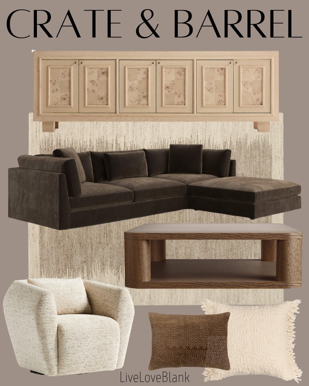 Crate and Barrel living room refresh
Home decor
Neutral modern home decor 