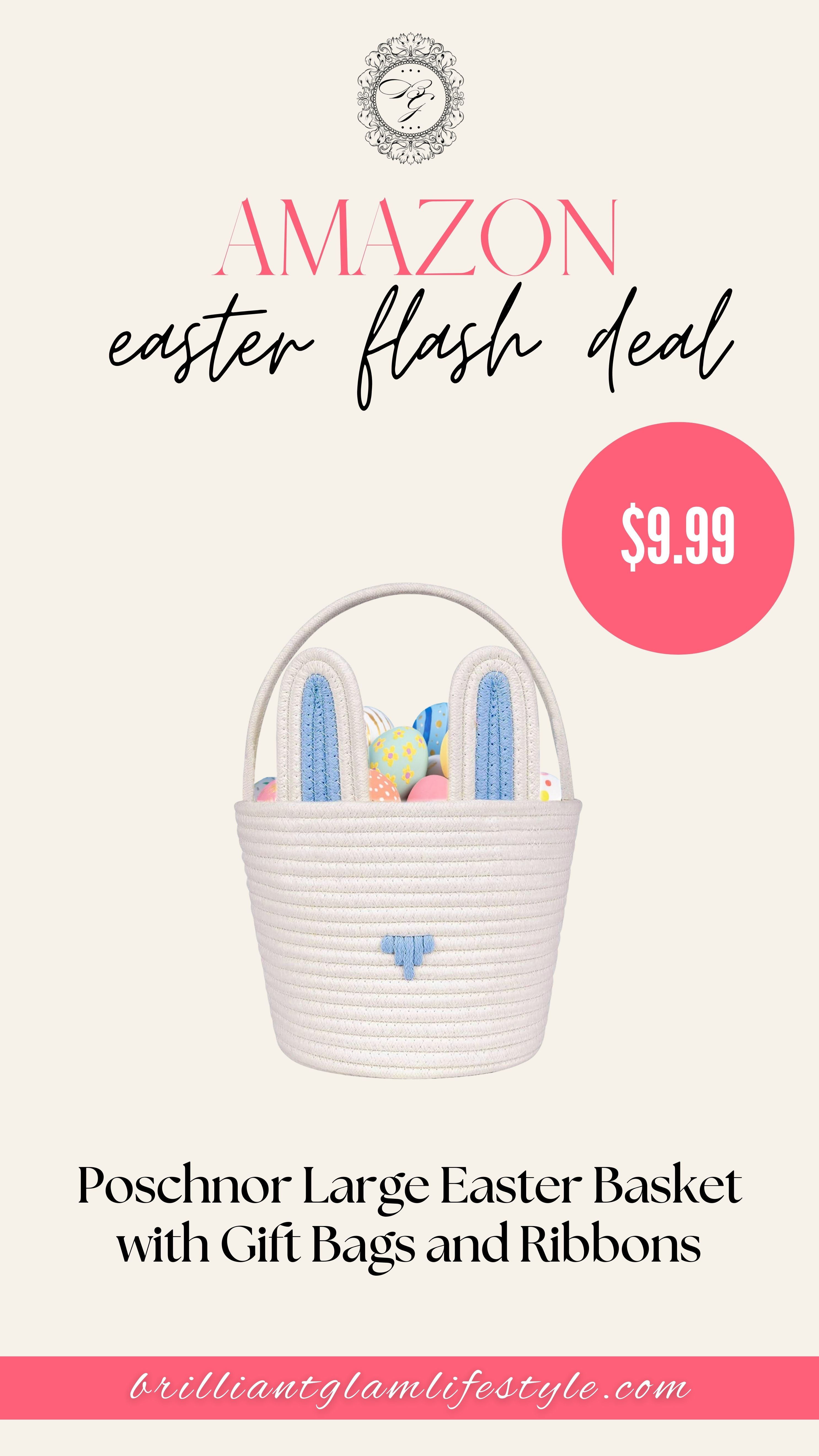 Make Easter gifting extra special 🐣🎁
The Poschnor Large Easter Basket comes with gift bags and ribbons—perfect for creating the cutest, ready-to-go surprises for loved ones.
#EasterBasket #EasterGifts #SpringSurprises #GiftReady #EasterFinds #HolidayPrep #CuteGifting 

 #LTKU #LTKSaleAlert