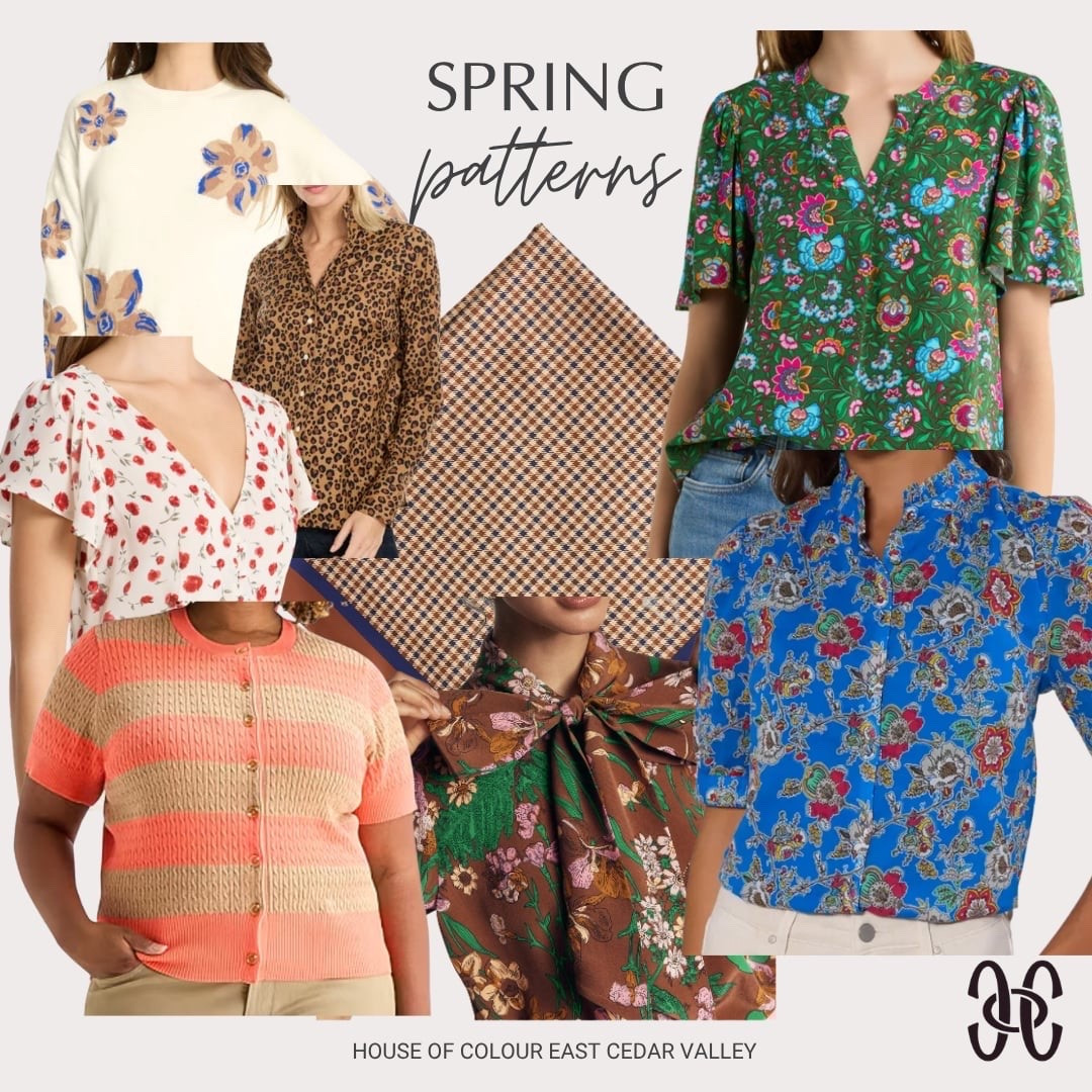 Patterns for House of Colour Spring. #hocspring