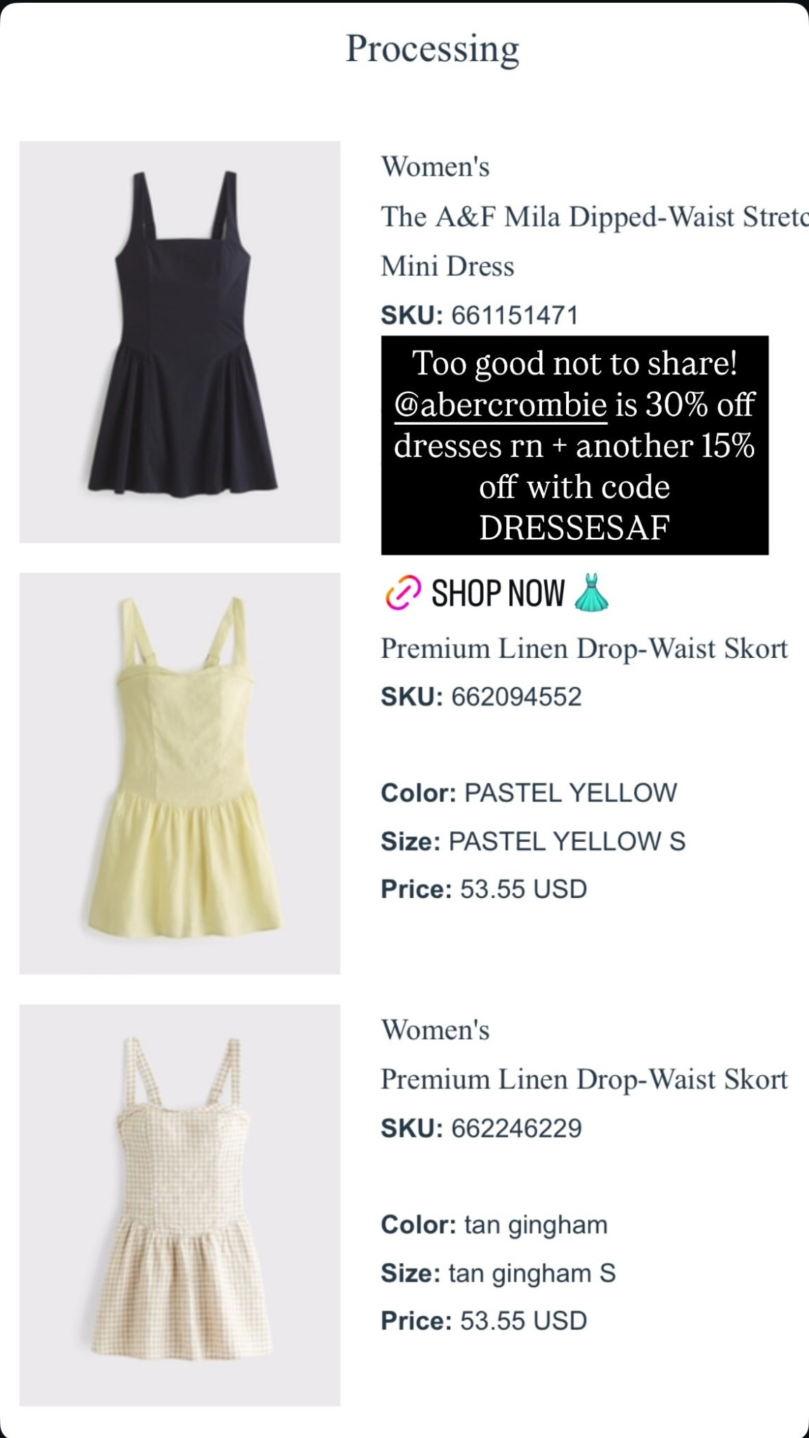 Summer favs from Abercrombie 👗

#LTKSummerEdit #LTKSeasonal #LTKFindsUnder100