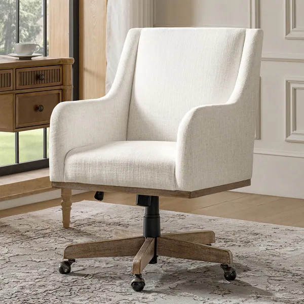 Julia Farmhouse Solid Wood Office Chair By HULALA HOME - Bed Bath & Beyond - 43680236 | Bed Bath & Beyond