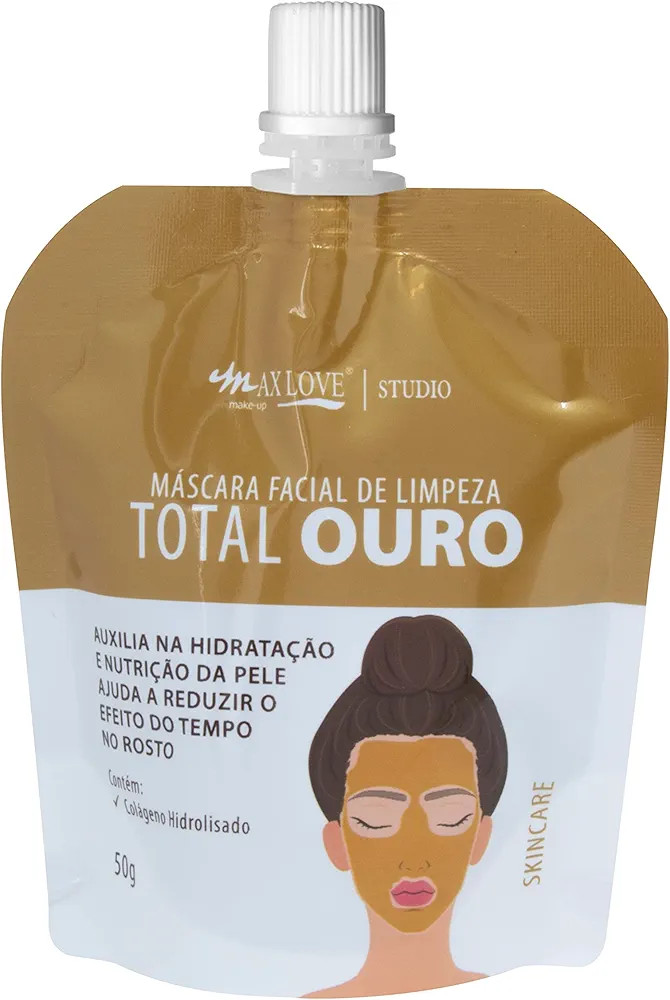 Max Love Mascara Facial Total Ouro Puch De 50G | Amazon (BR)
