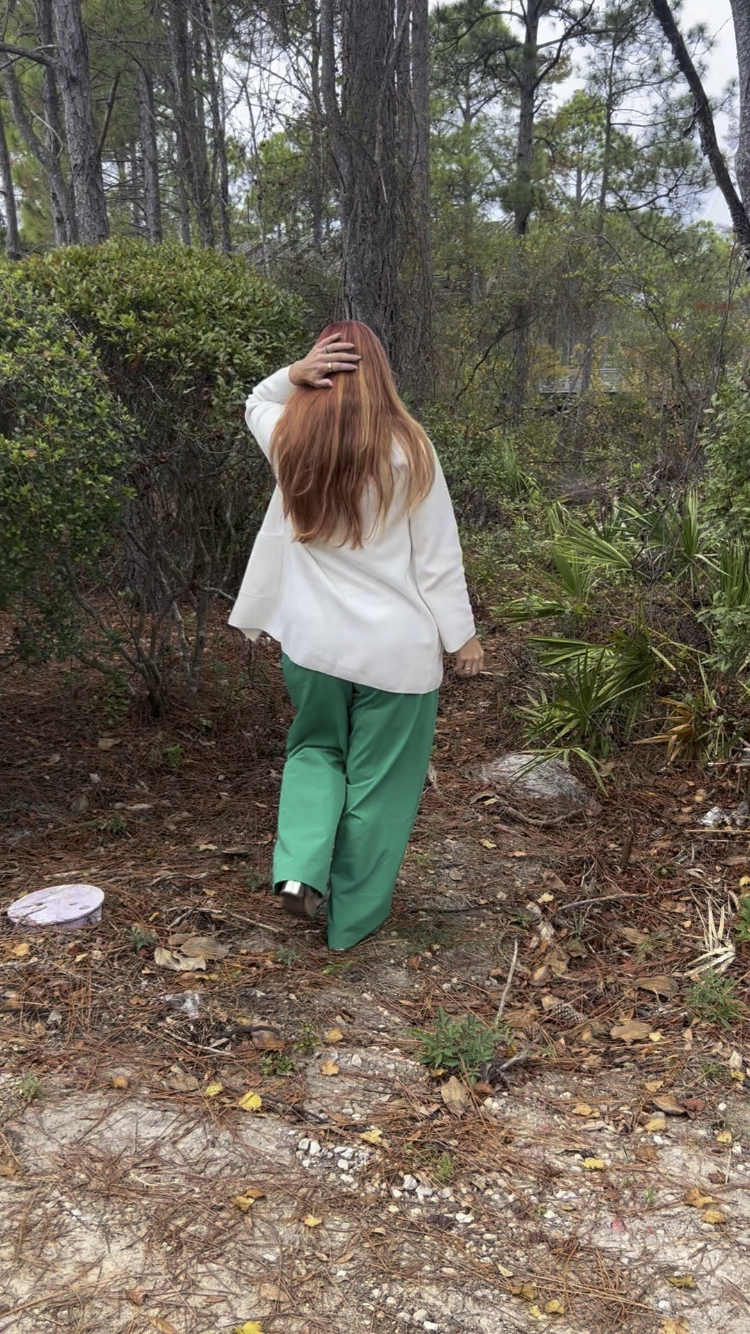 Silver shoes & a winter white blazer make the difference between wearing your clothes and styling them. 

#LTKmidsize #LTKstyletip #LTKover40