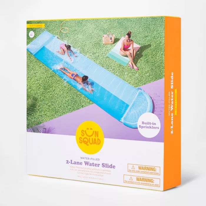 Double Water Slide - Sun Squad™ | Target