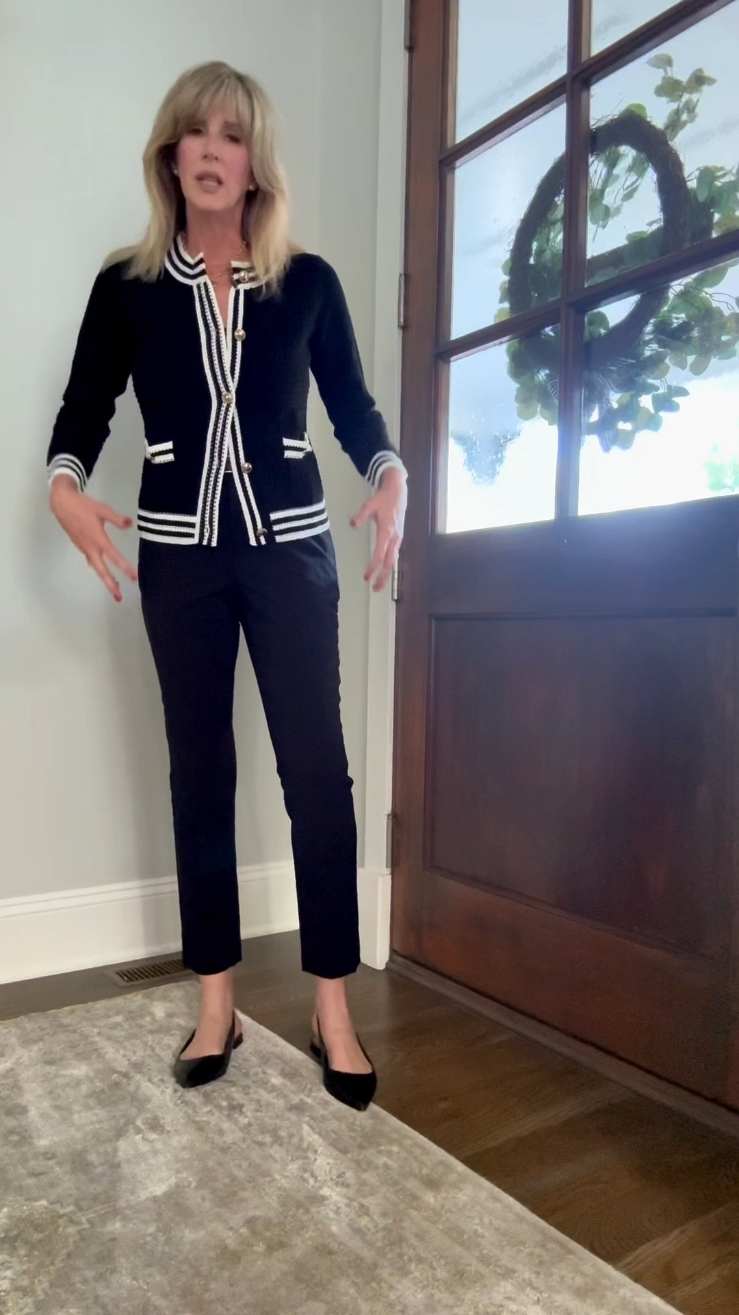 Stylish classic staples never go out of style.   This lady cardigan is under $35 but looks and feels more luxe than its price point.  

Wearing size small.  Wearing a size 6 in pants.   Have tagged several shoes at different price points.  I’m wearing the Stuart Weitzman slingback.   

#frenchgirl #parisianstyle #whattowear

#LTKOver40 #LTKSeasonal #LTKFindsUnder50