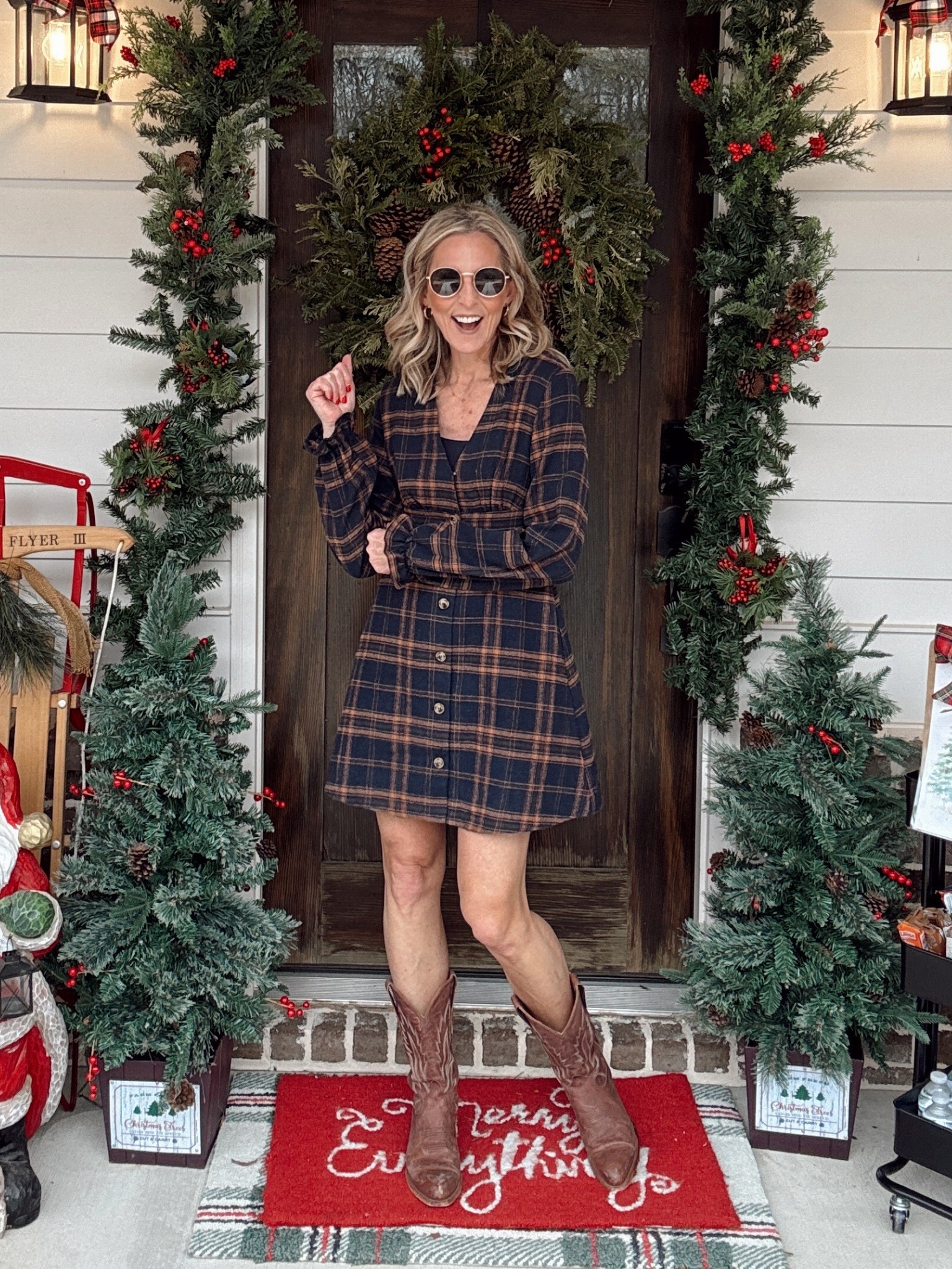 Three looks. One brand. Zero overthinking!! Partnering with Cupshe to show you how one stop can cover every moment of your season and giving you a code Athena15 for 15% off for a little shopping fun! Comment SHOP for details.

✔️ Cozy & comfy for running errands or tackling laundry day 🧺
✔️ Effortlessly cute dress for work, dinner, or a night out with friends
✔️ Chic + elevated for last-minute New Year’s plans or a holiday party

Each look is comfortable, flattering, and easy to style—because getting dressed should feel simple and confident. I’m sharing all three outfits linked in my LTK so you can recreate them without the guesswork.

Tap to shop, save, and step into the season feeling put together—no matter what your plans look like. 

@cupshe, #cupshe #cupshepartner @shop.ltk, #liketkit


#LTKSaleAlert #LTKOver40 #LTKSeasonal
#LTKFindsUnder100 #LTKOver40 #LTKSeasonal