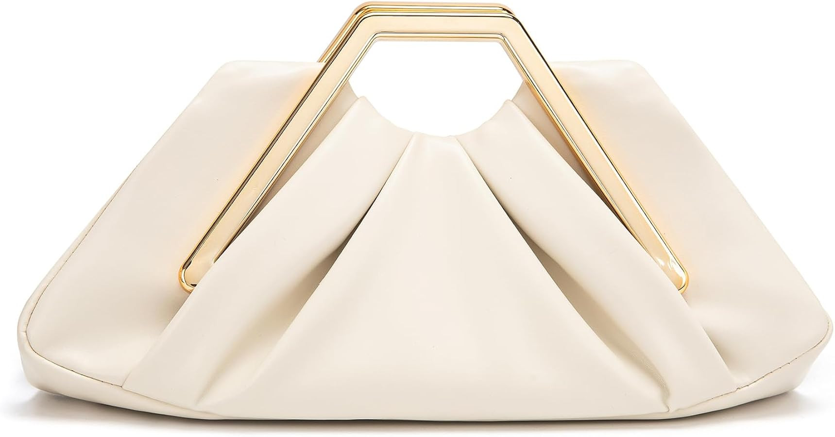 myfriday Women's Elegant Ruched Clutch Purse, Soft Dumpling Evening Purse Handbags for Wedding Pr... | Amazon (US)