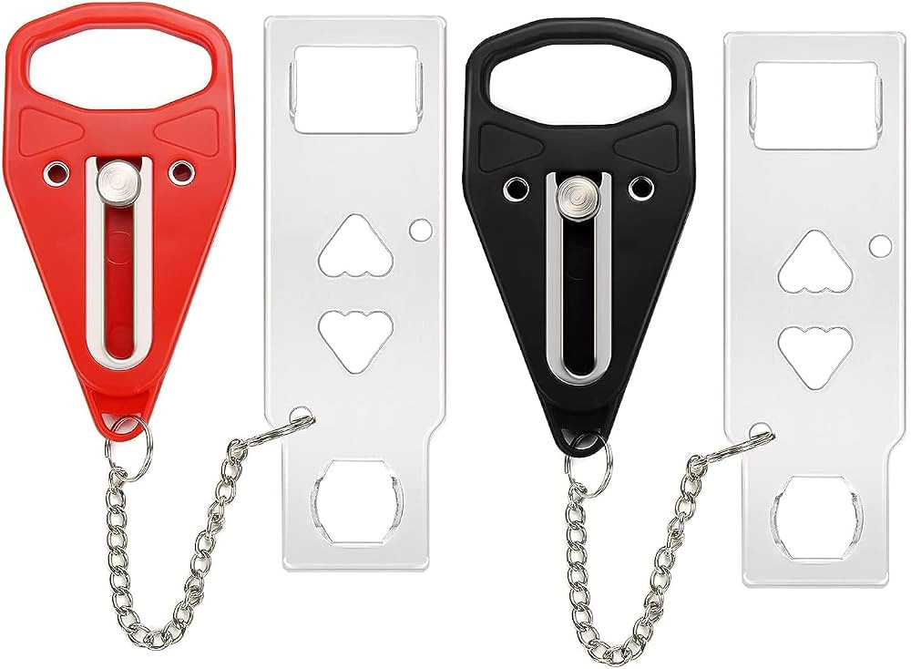 Portable Door Lock 2Pack Extra Lock for Additional Privacy and Safety in Home,Hotel and Apartment... | Amazon (US)