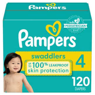 Pampers Swaddlers Active Baby Diapers - (Select Size and Count) | Target