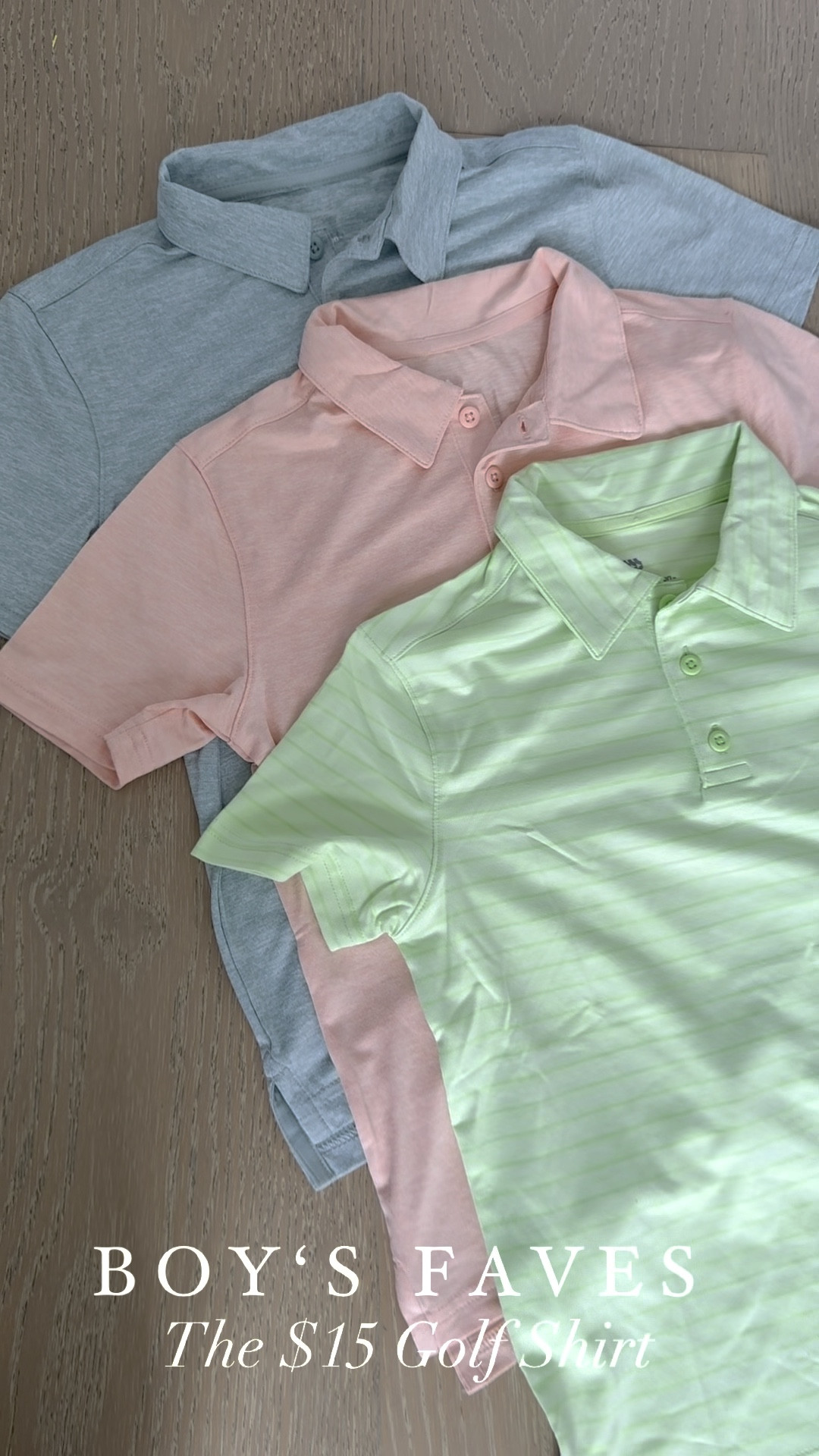 I buy this top for my boys every season. This $15 collared button-down is great for active boys and also perfect for the tennis court or golf course.  

#BoysActivewear #ActiveOutfit #ActivePolo #SpringOutfit #BoysSpringOutfit #TargetStyle


#LTKxTarget #LTKActive #LTKkids