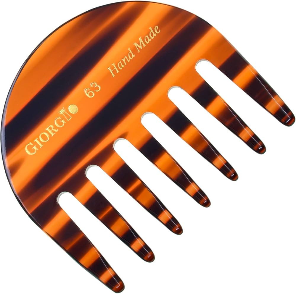 Giorgio G63 Wide Tooth Comb Detangling Comb, Pocket Comb and Travel Comb Wide Tooth Combs for Wom... | Amazon (US)