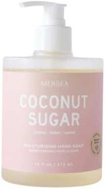 MERSEA Moisturizing Liquid Hand Soap in Large Pump Bottle, Coconut Sugar (16 fl oz) | Amazon (US)