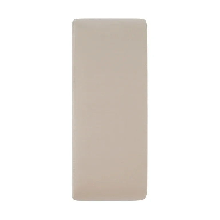 Better Homes & Gardens Juliet Velvet Waterfall Bench, Beige - Walmart.com | Walmart (US)