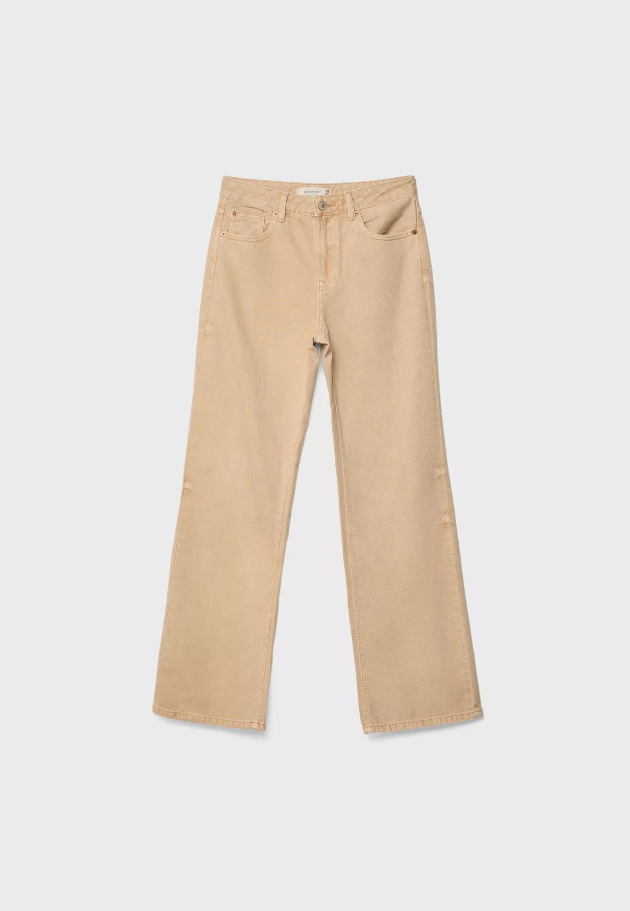 D92 Jeans straight wide - Mode für Damen | Stradivarius Deutschland | Stradivarius DE