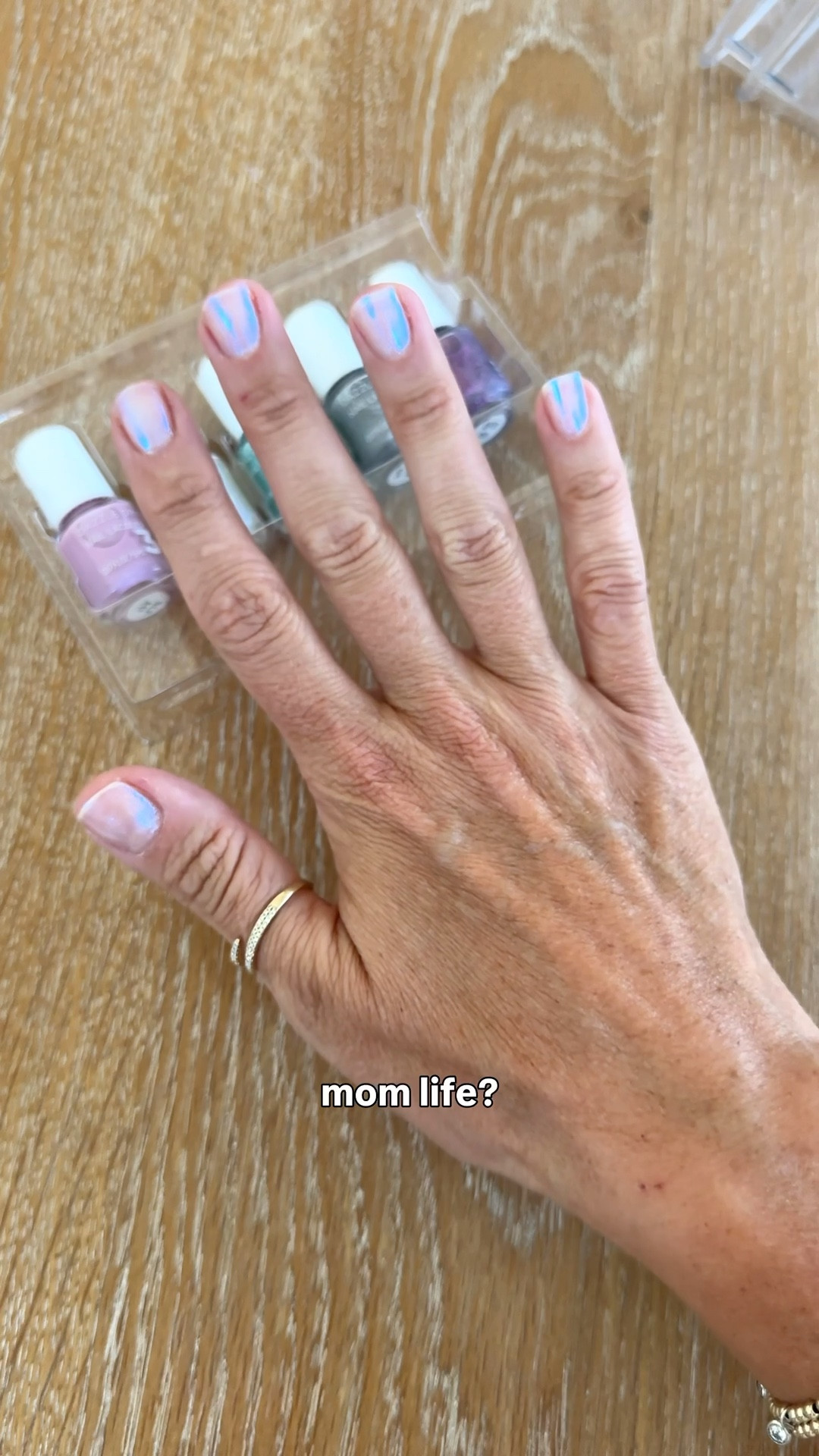#ad Wait… how are my nails still perfect after a full week of mom life?

I started using @Dazzle Dry and it’s actually a full system, not just polish which I think is why it lasts so much longer. I can do my nails and they’re fully dry in about five minutes. No UV light! It gives that super glossy, gel-like look, but removes like regular polish.

And even with cleaning, errands, all the things, it doesn’t chip. This has honestly been such an easy upgrade to my routine. Comment ‘dazzle dry’ and I’ll dm you links to the full kit plus my favorite polishes. 

#LTKBeauty #LTKselfcare