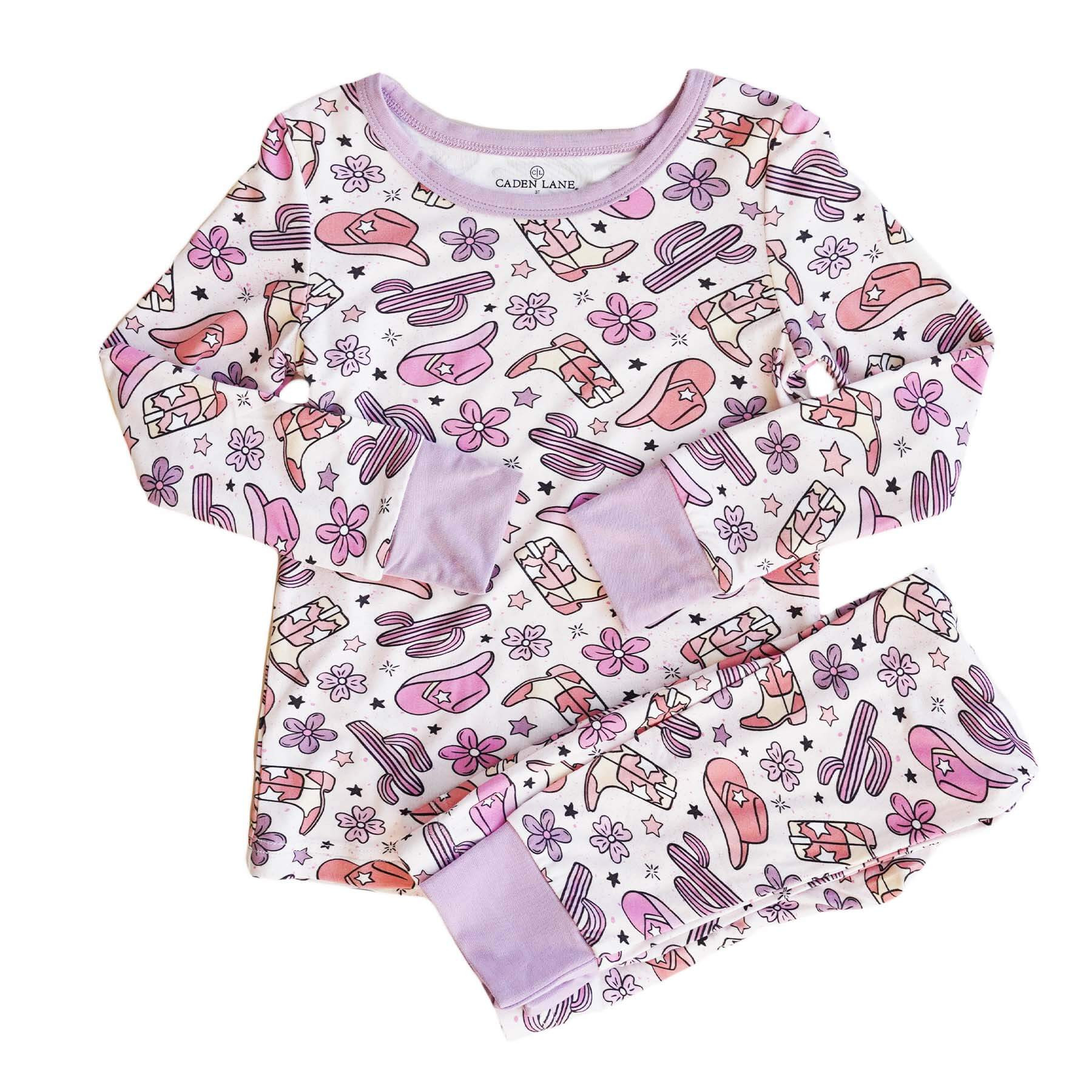 Buckaroo Cowgirl Two Piece Pajama Set | Caden Lane