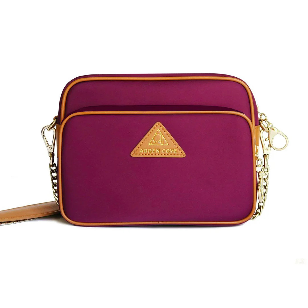Crissy Full Crossbody with Classic Clasps Strap | Arden Cove