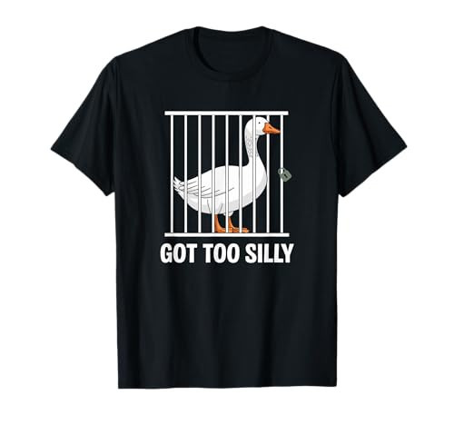 Silly Goose Tee Got Too Silly T-Shirt | Amazon (US)