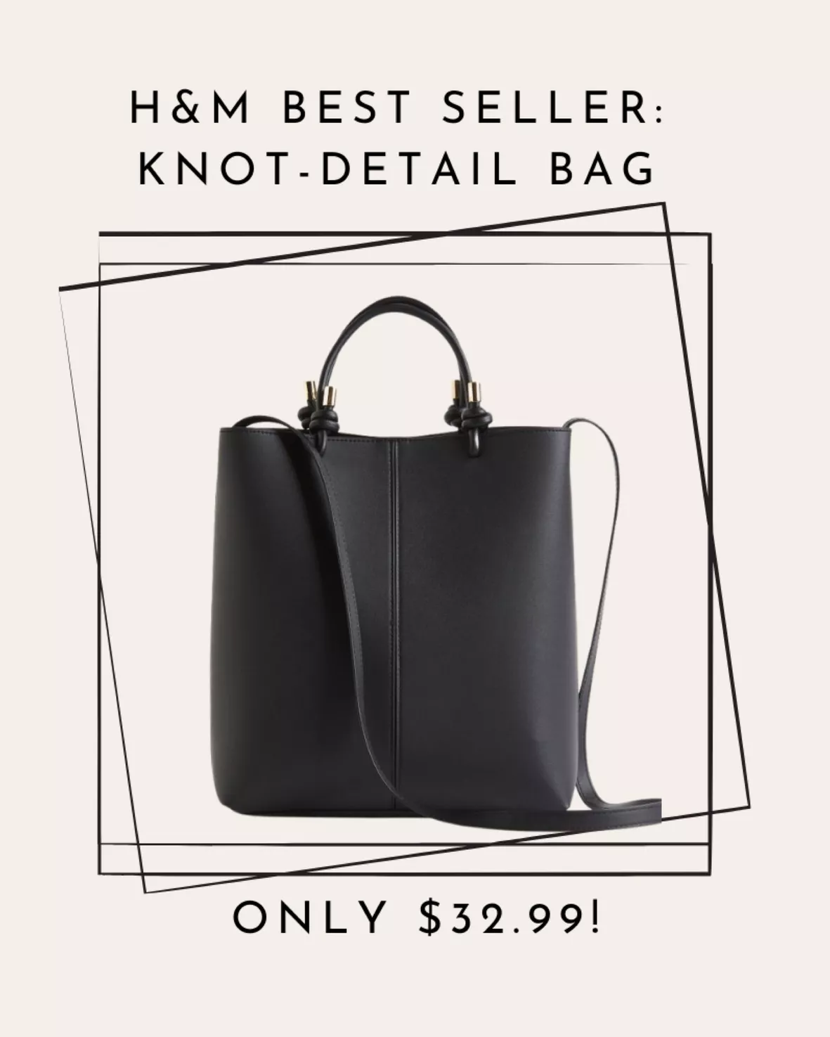 Double Knot Leather Top Handle Bag curated on LTK