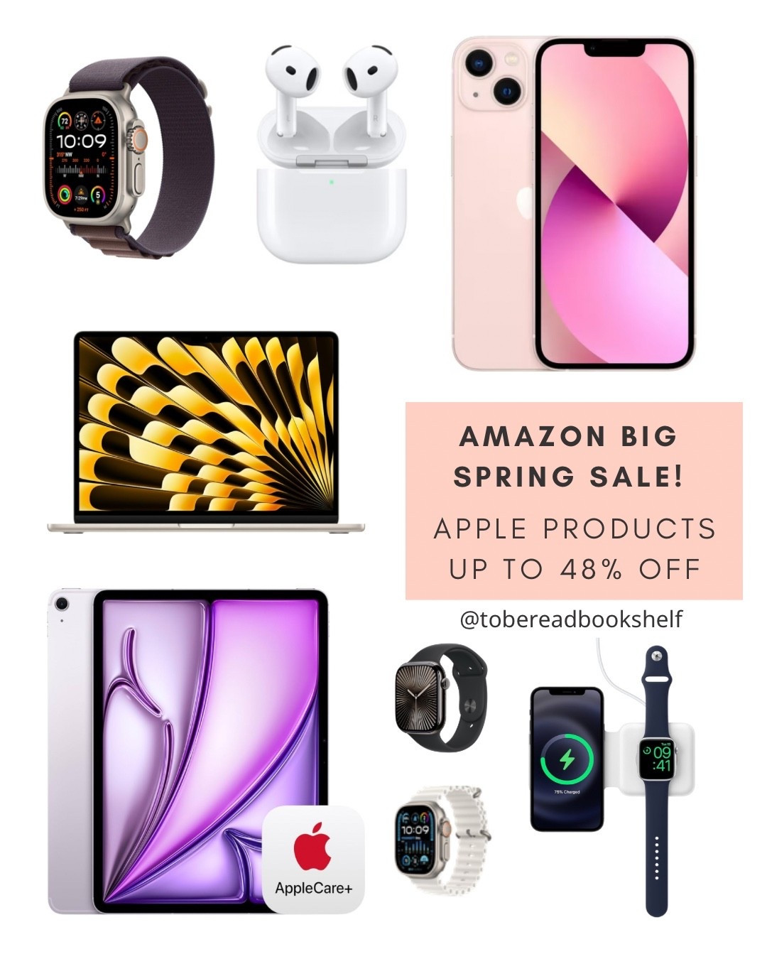 Apple Products up to 48% off during Amazon’s Big Spring Sale event! This would be a great time to snag a great deal on a laptop for a soon to be high school grad!

Linking sale items below!

Check out my other posts and products collections for more sale from Amazon, Target, Abercrombie, & more!

Keywords: laptop, computer, cell phone, iPhone, iPad, Apple Watch, AirPods, charging dock, sale, deal, college￼

#LTKselfcare #LTKSaleAlert #LTKU