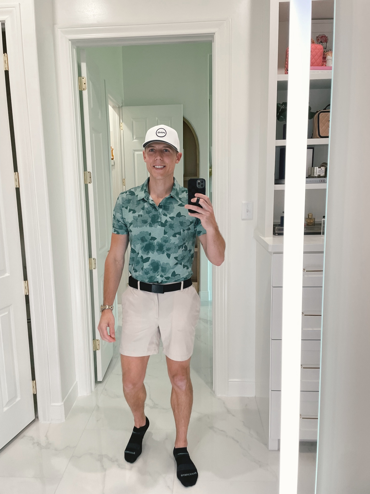 clayton ran home to try on his new outfit and is feeling good & ready for his golf trip! the @PGATOURSuperstore is any golf lover’s HEAVEN. they carry anything and everything you could imagine or need for golf (golf clubs, bags, shoes, attire, etc) + a bunch of his favorite brands like Peter Millar, Travis Mathew’s, Bad Birdie and more! 

men’s attire, men’s golf shirts, gifts for men, men’s polos, golf favorites, peter millar, bad birdie, travis mathew, barstool sports, men’s clothes 

#PGATOURSuperstore #ad 

#LTKSeasonal #LTKmens #LTKfindsunder100