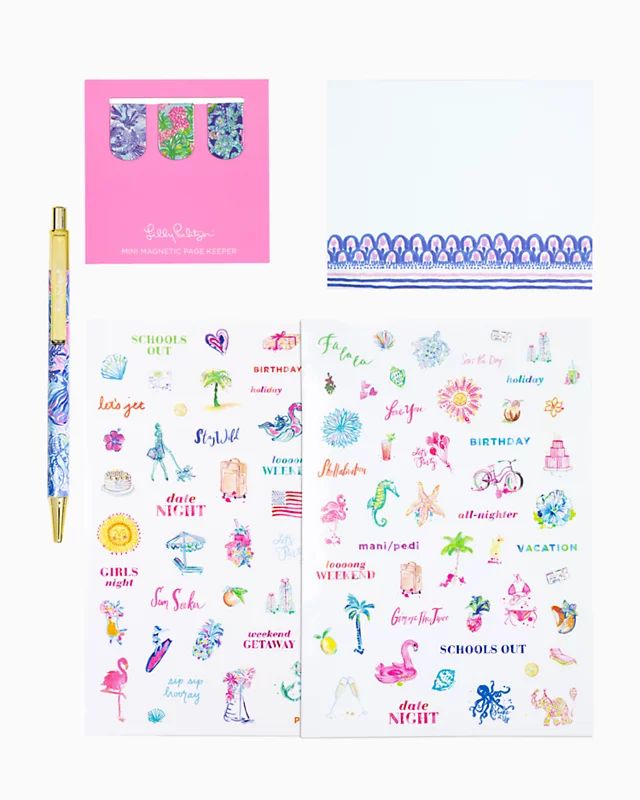 Agenda Accessories Pack | Lilly Pulitzer