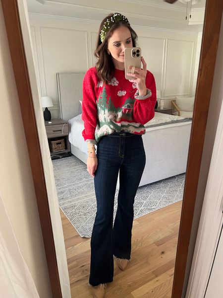 Christmas sweater: wearing s//fits tts

Holiday style. Casual Christmas. Tacky Christmas sweater. Holiday outfits. Holiday sweater  

#LTKSeasonal #LTKHoliday #LTKstyletip