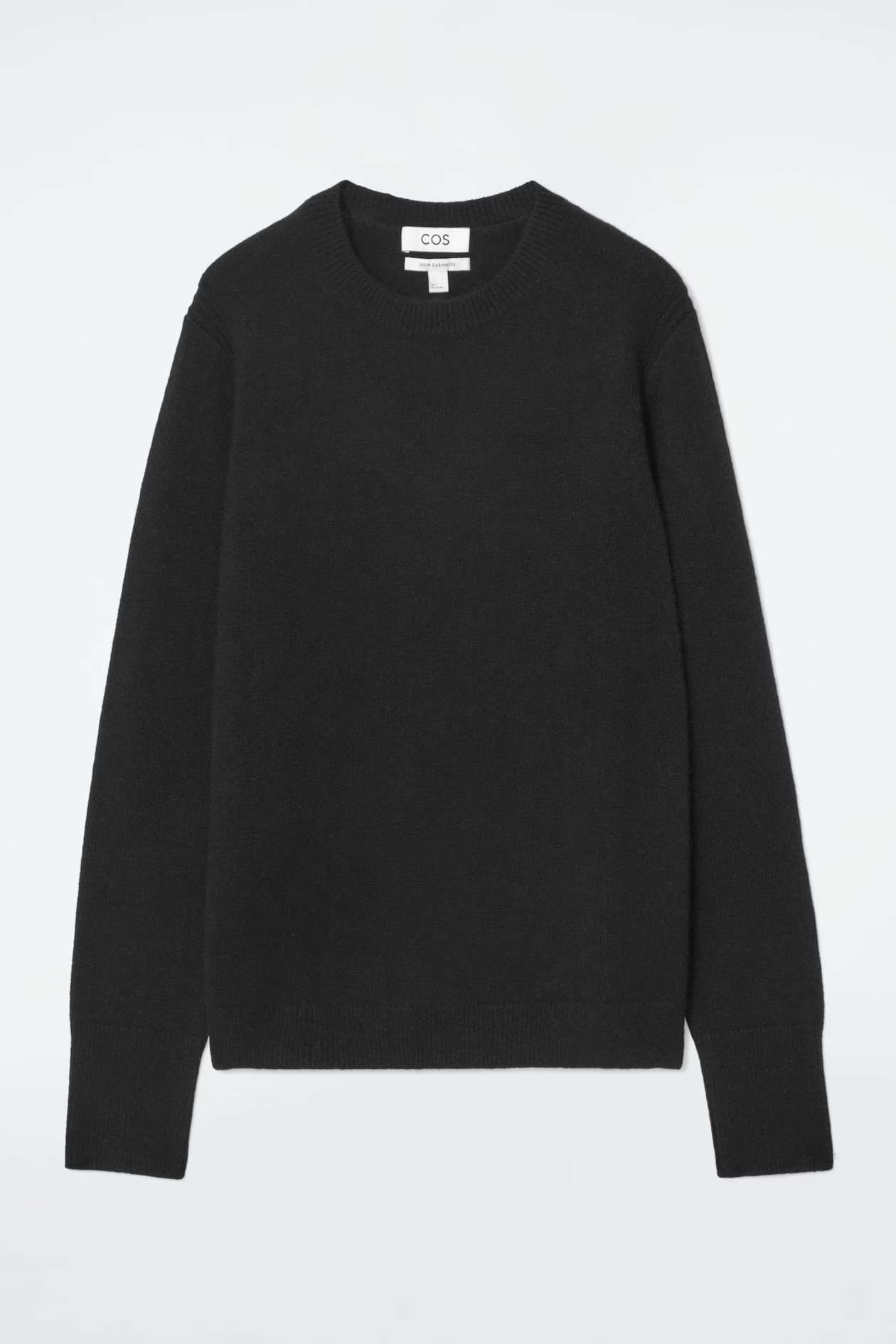CASHMERE JUMPER - BLACK | COS | COS UK