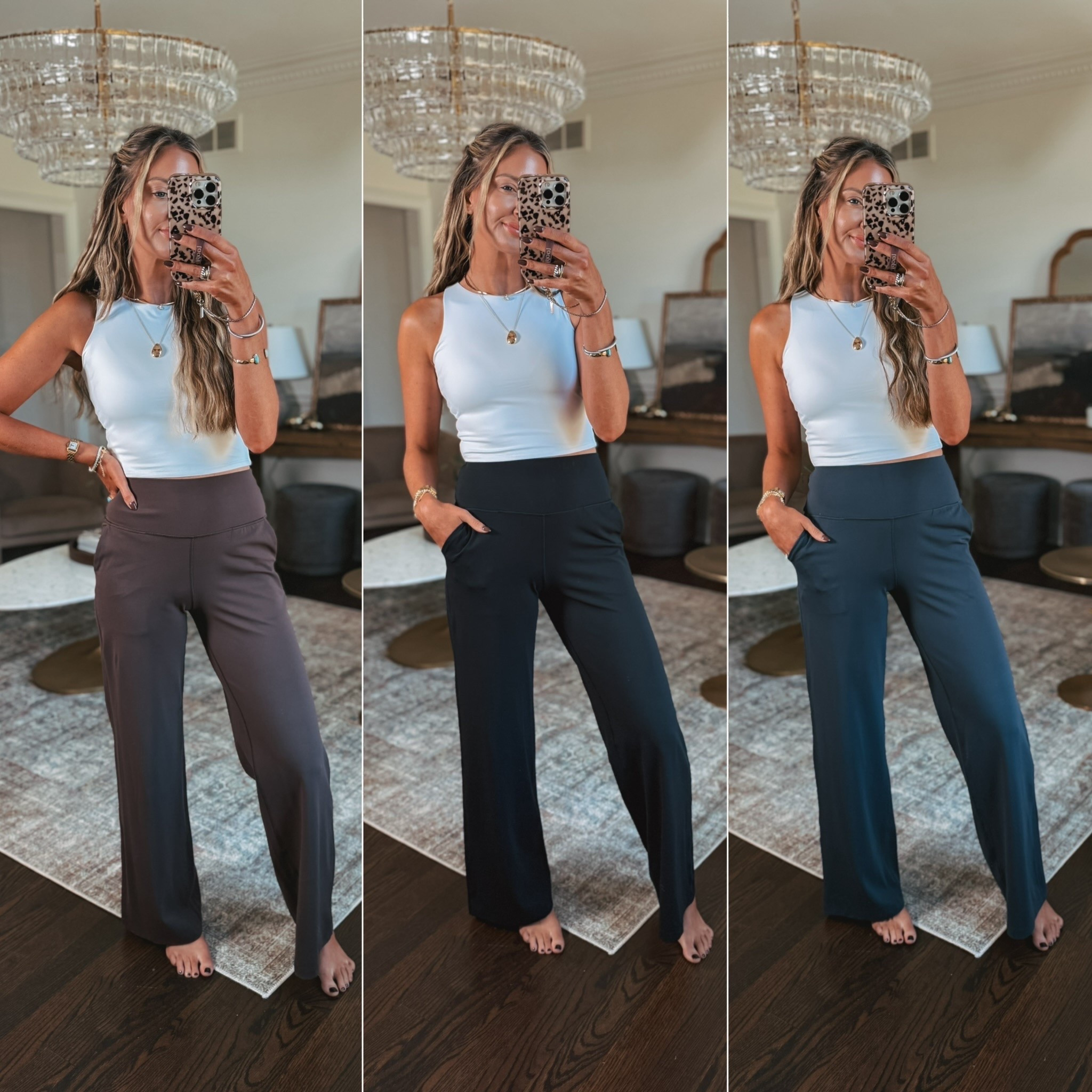 I cannot believe the quality and comfort of these pants. You can dress them up or down plus they come in length options!