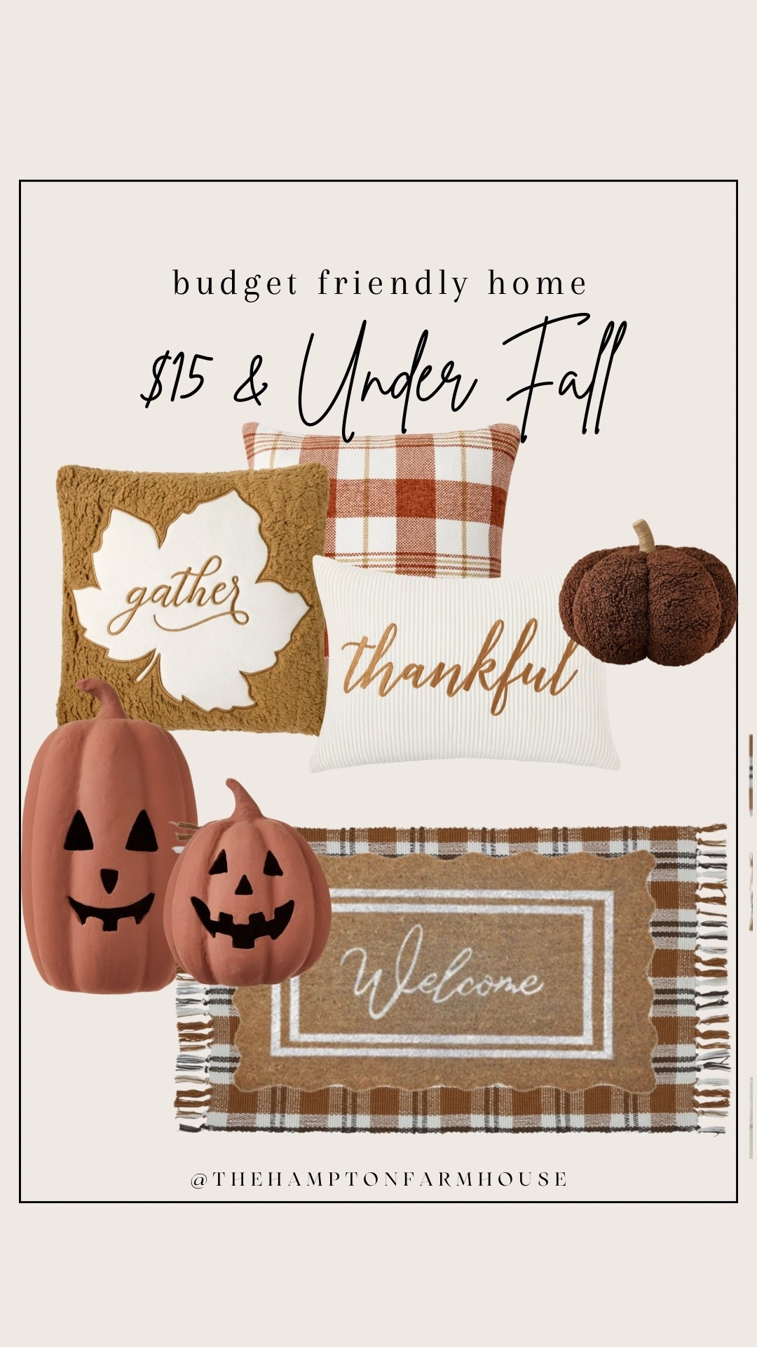 Finds Under $15 for fall, yes please! How these for indoors and outdoors. 

Fall decor, porch decor, patio decor, falloween, Walmart home 

#LTKFindsUnder50 #LTKHome #LTKStyleTip