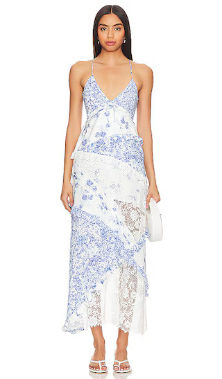 Rosalyn Maxi Dress in Blue | Revolve Clothing (Global)