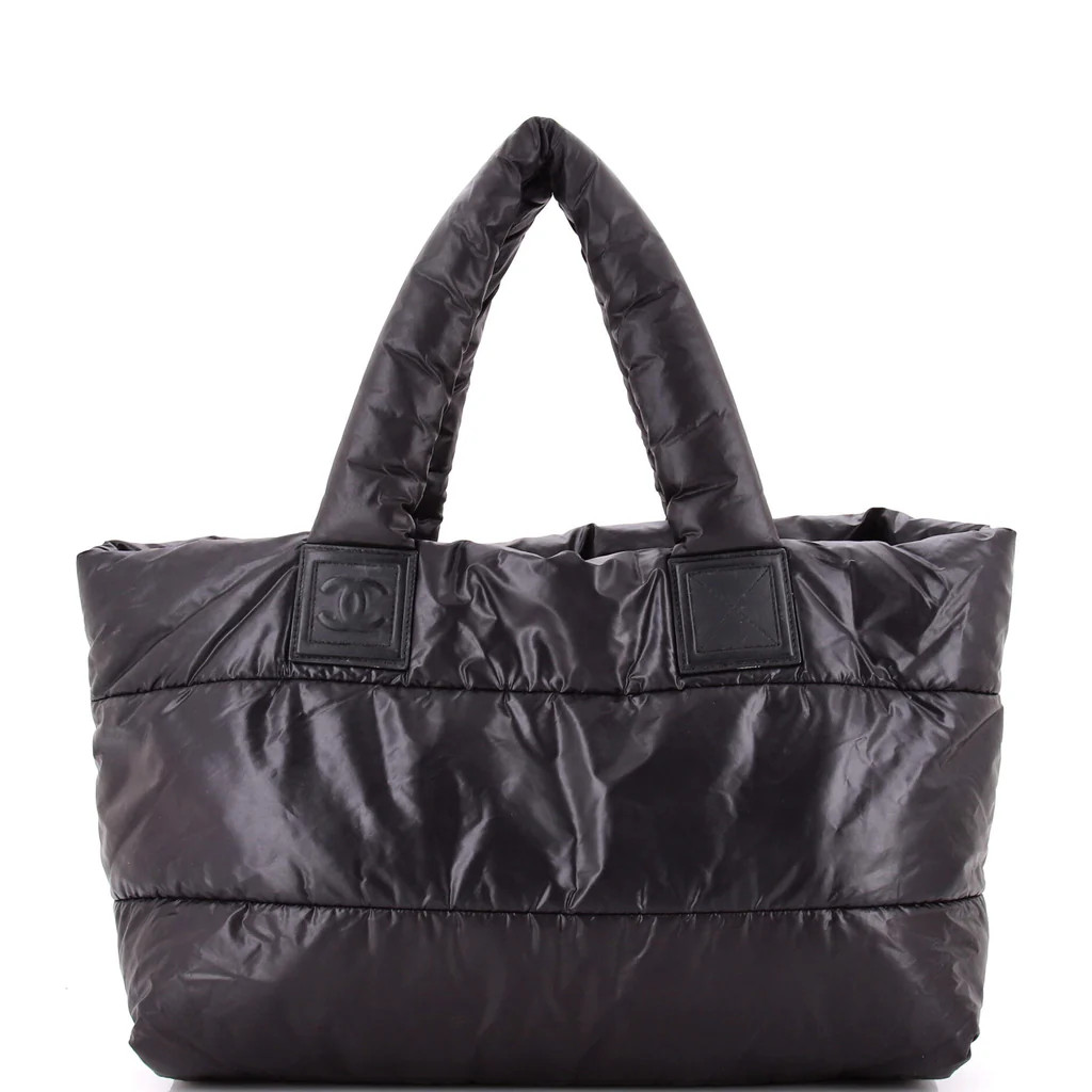 Coco Cocoon Reversible Tote Quilted Nylon Medium | Rebag